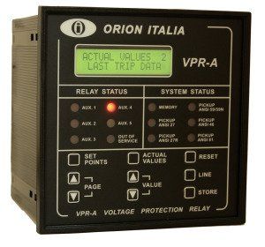 Voltage protection relay