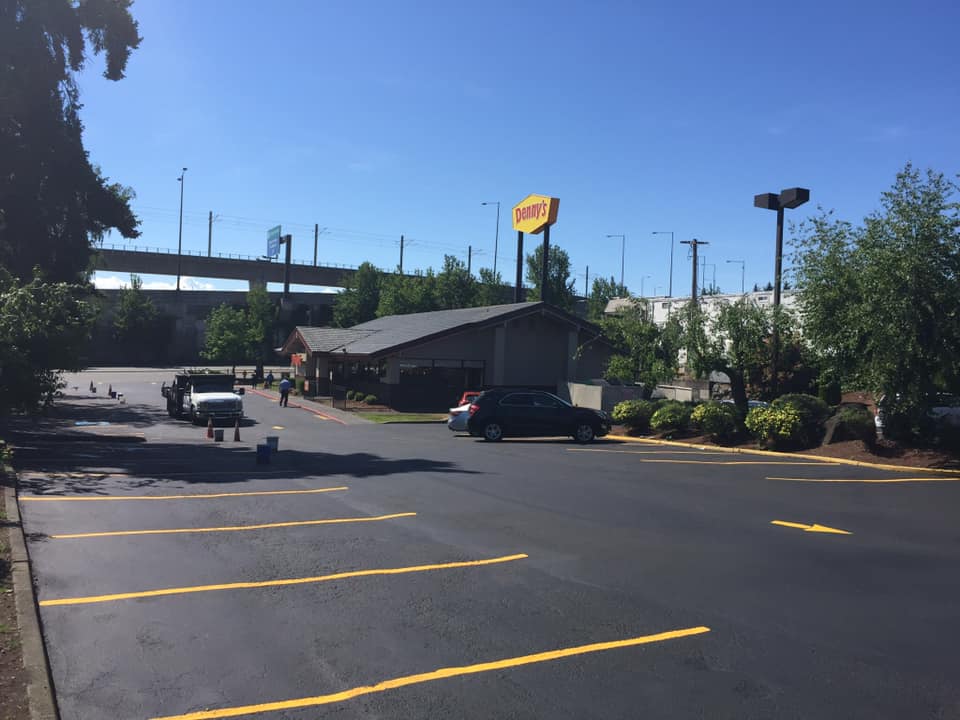 Commercial Parking Lot — Kent, WA — Acme Paving & Seal Coating, Inc.