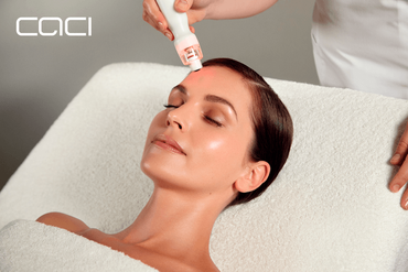 lady at The Beauty Box for a session