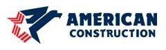 Logo for American Construction with a star and text.