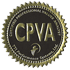 Certified Professional VA seal in gold with the letters