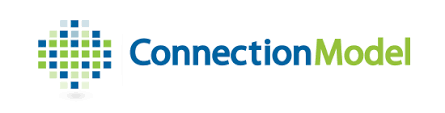 Logo: blue and green squares arranged in a diamond shape with the words 