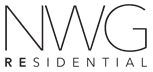 Logo for NWG Residential, black thin line letters: NWG above 