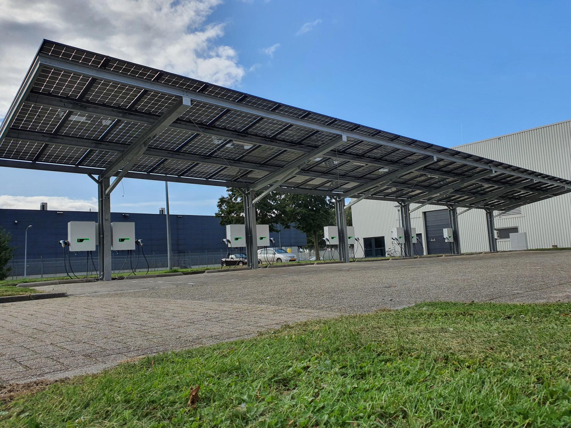 V2G laadplein Lelystad Mijndomein Energie