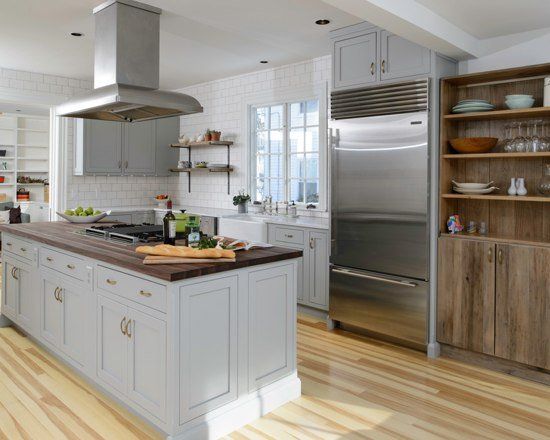 North Hampton Custom Painted Gray Kitchen Project