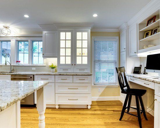 White and bright Kitchen Remodel