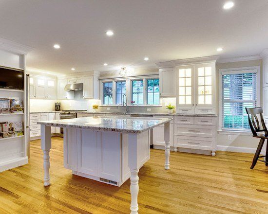 White and bright Kitchen Remodel
