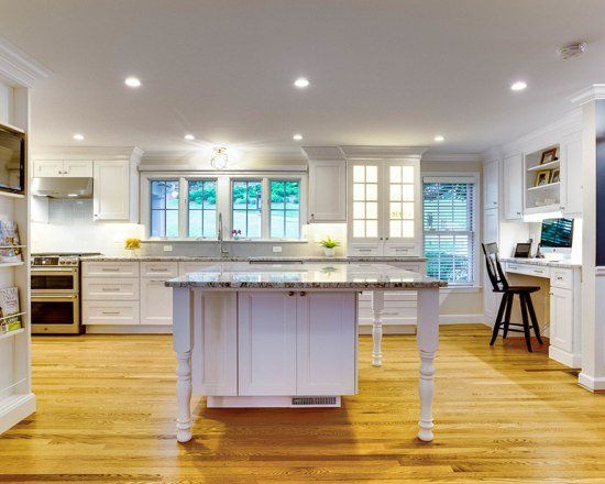 White and bright Kitchen Remodel