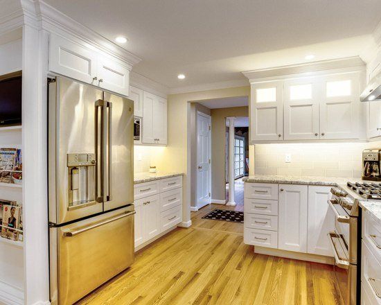 White and bright Kitchen Remodel