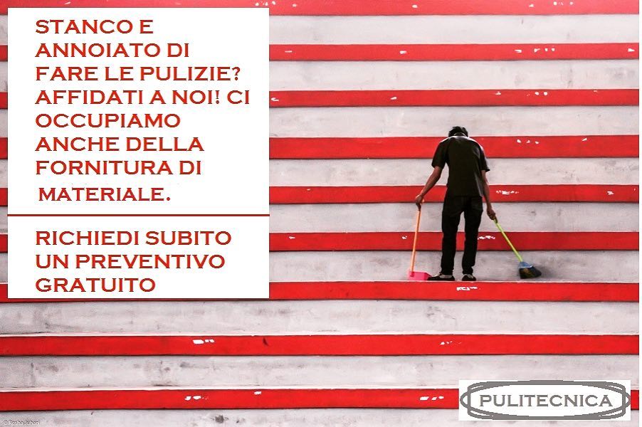 Preventivo gratuito per pulizie professionali civili e industriali