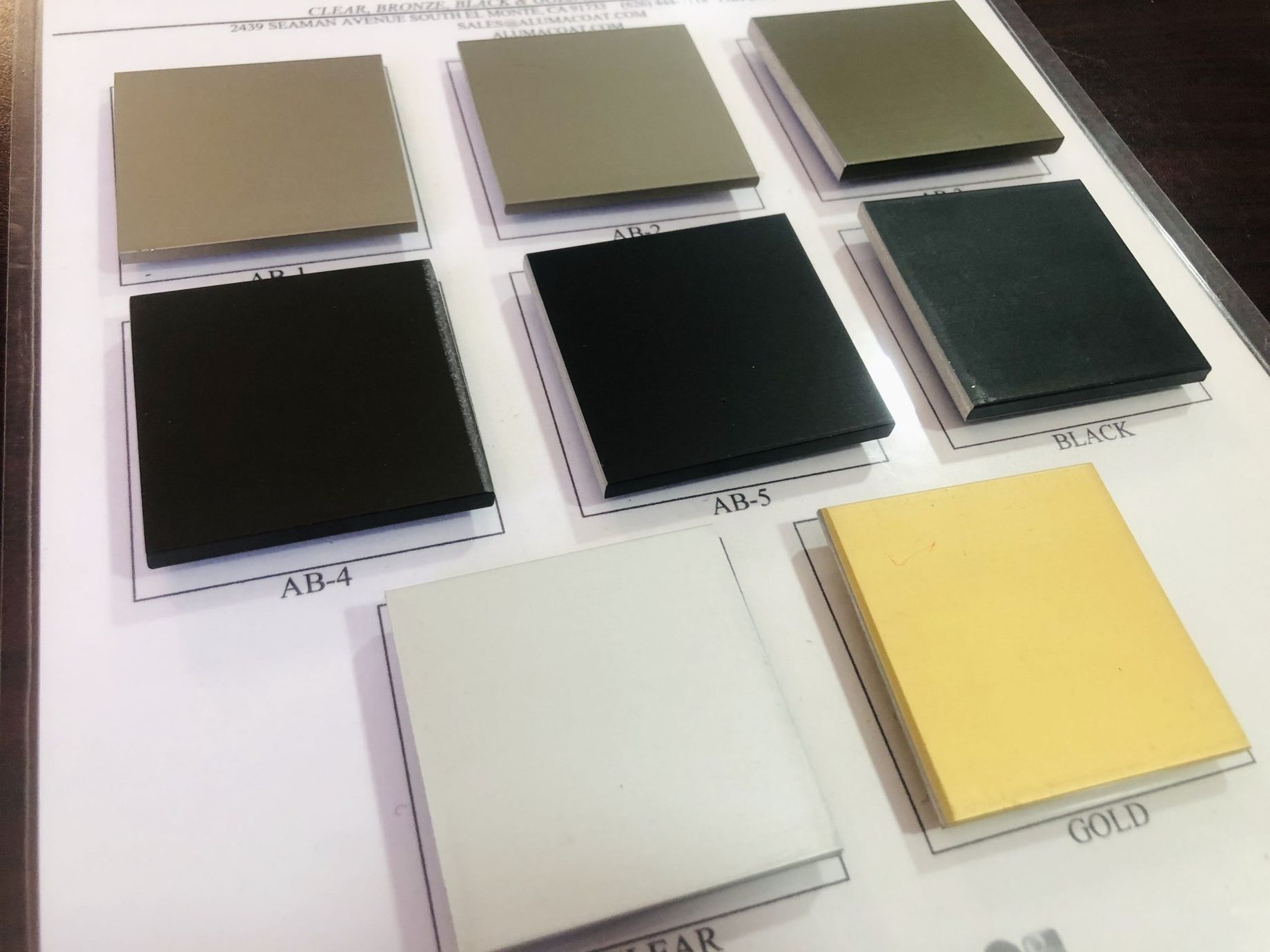southern california aluminum anodizing