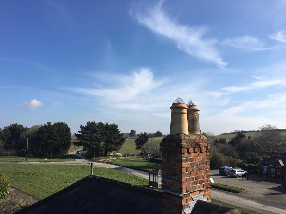 Chimney Cowl Installation by the Fireplace Isle of Wight