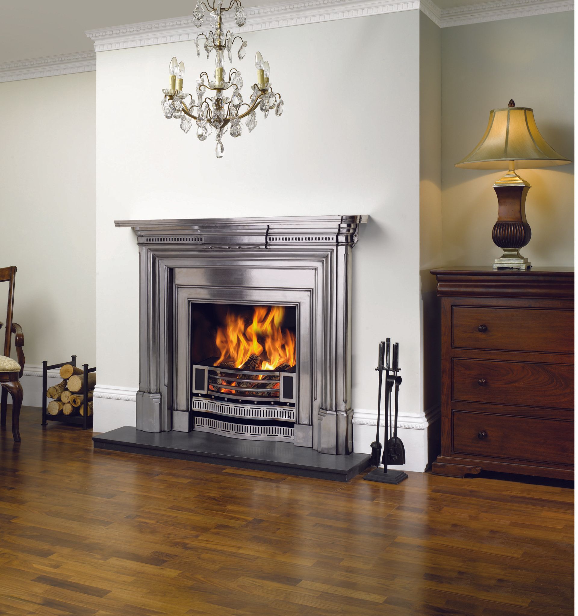 Georgian Cast Iron Mantlepiece Fireplace Isle of Wight