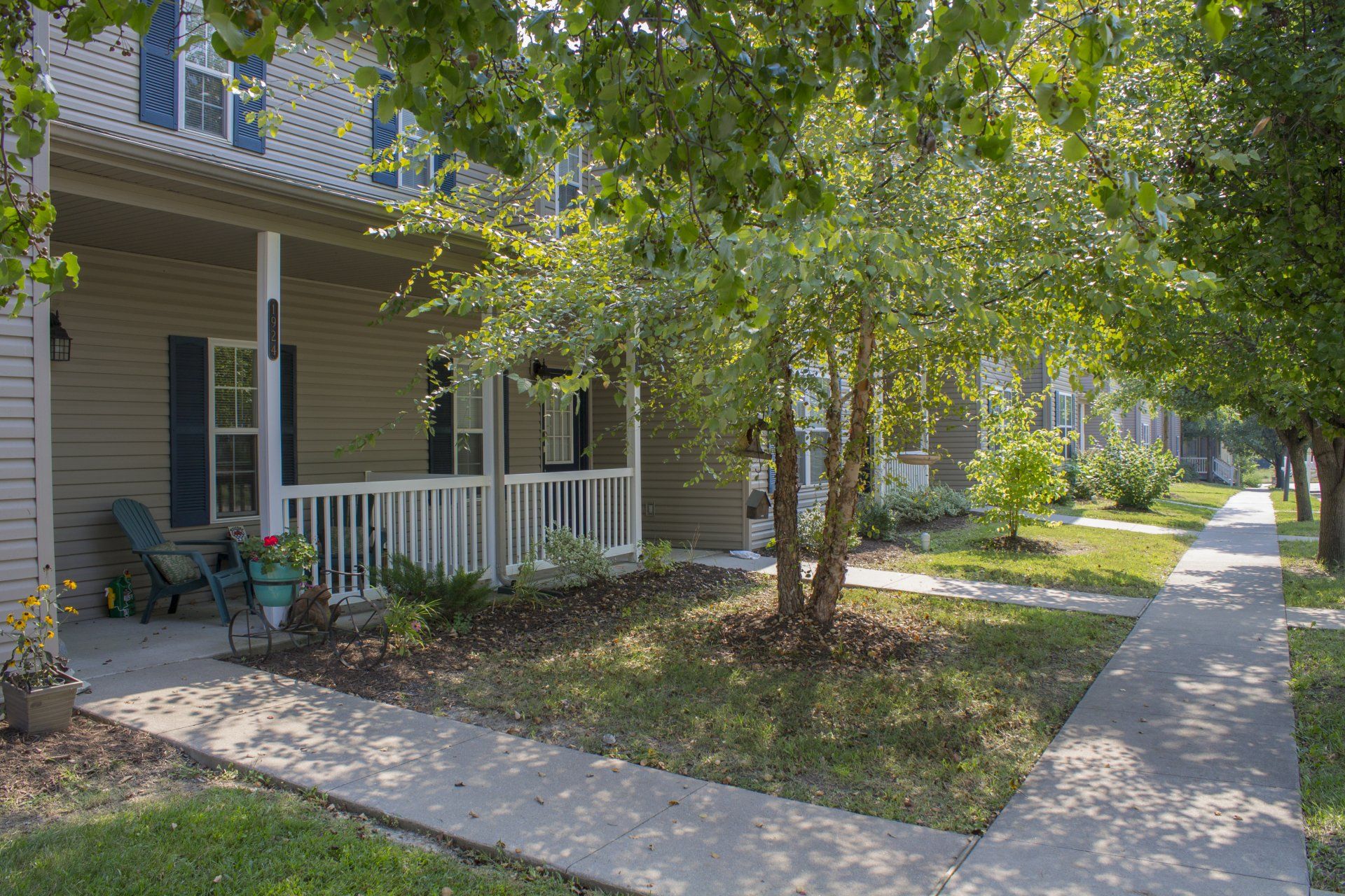 New Town Condo Front Porch Image