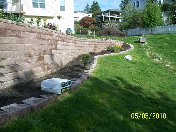 Landscaping Service — Large Lawn with Elevation in Poulsbo, WA Landscaping Service — Large Lawn with Elevation in Poulsbo, WA