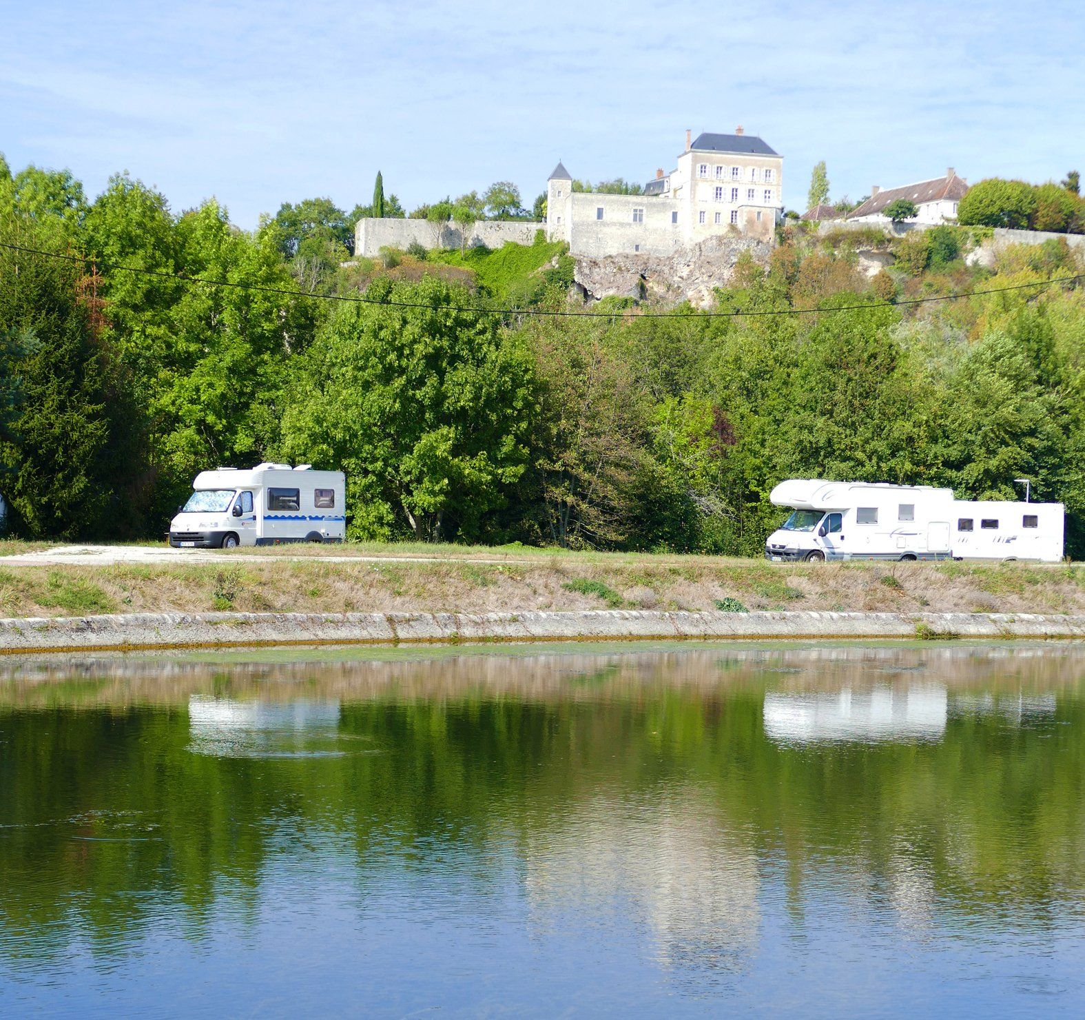 Burgundy motorhomes  Caroline Mills