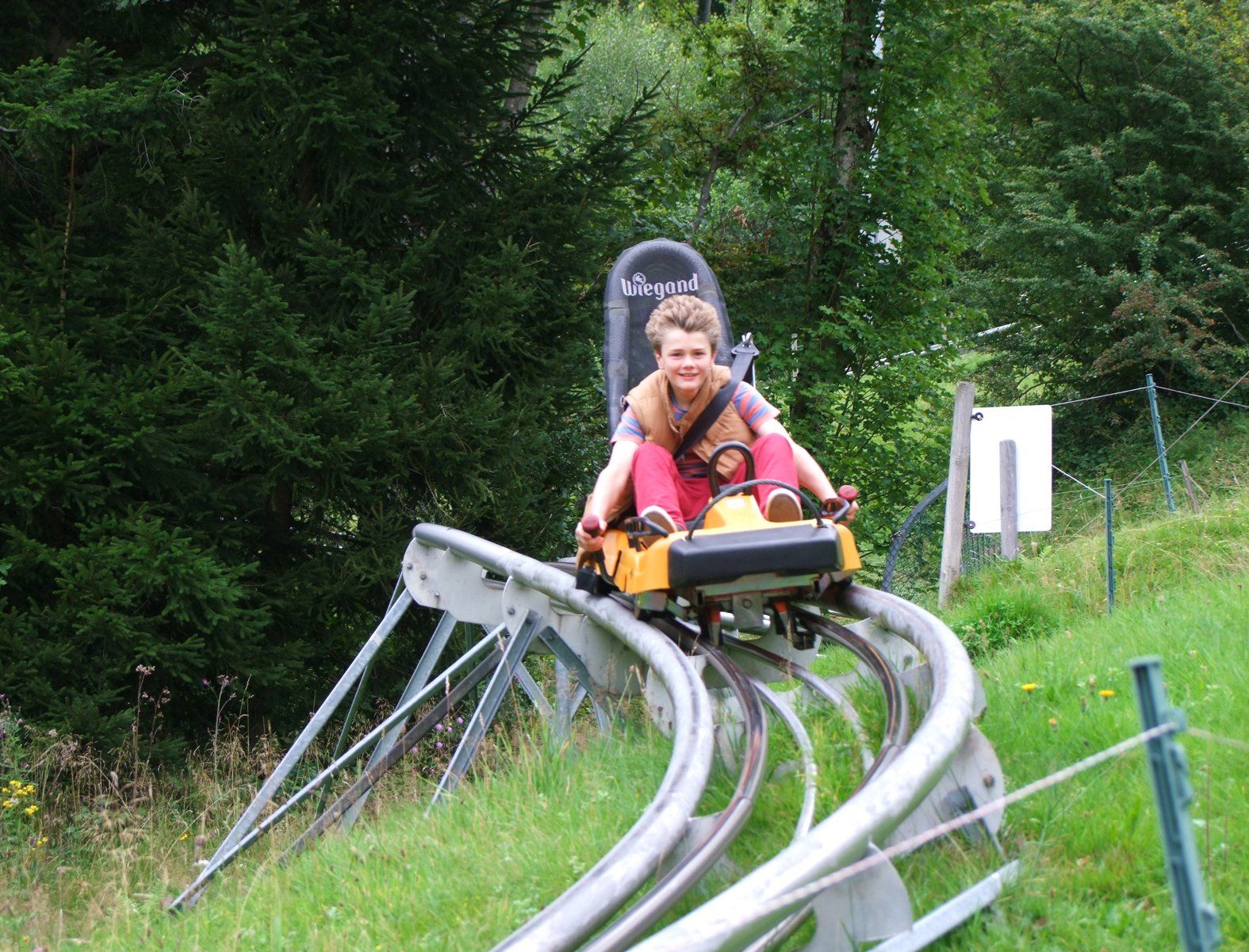 Summer toboggan run Germany Caroline Mills