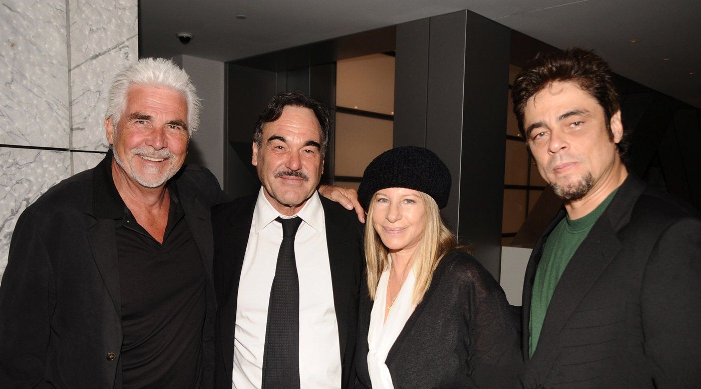 James Brolin, Oliver Stone, Barbra Streisand & Benicio Del Toro attend screening of 