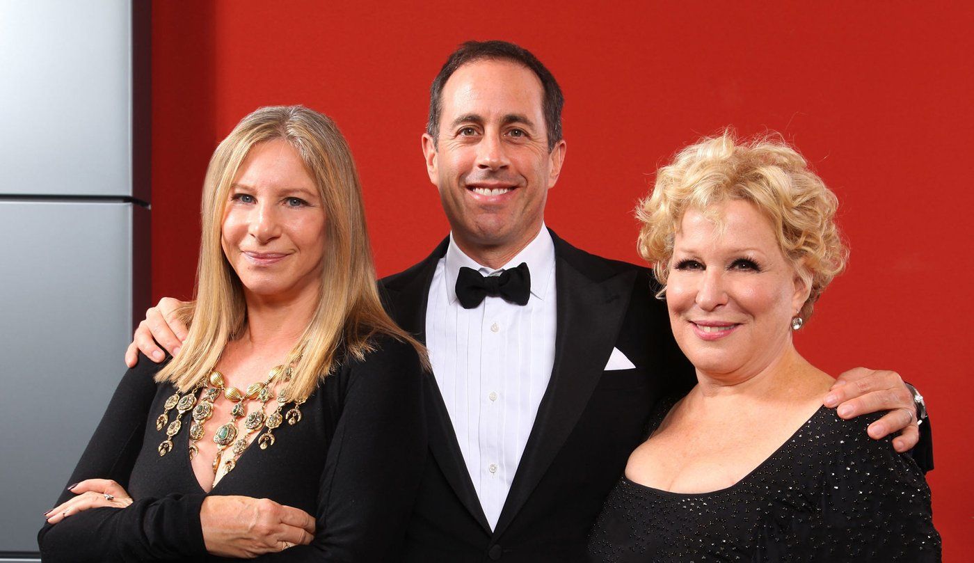 Barbra Streisand, Jerry Seinfeld & Bette Midler celebrate the National Museum of American Jewish History opening gala 