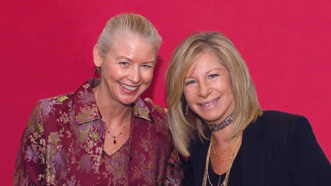 Dr. Noel Bairey-Merz and Barbra Streisand