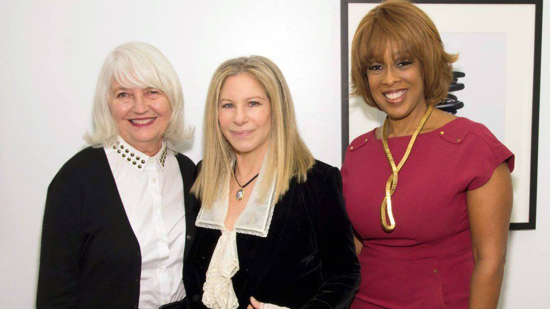 Katie Couric & Barbra Streisand attend Glamour's 23rd annual Women of the Year awards on November 11, 2013 in New York. Photo by Dimitrios Kambouri.