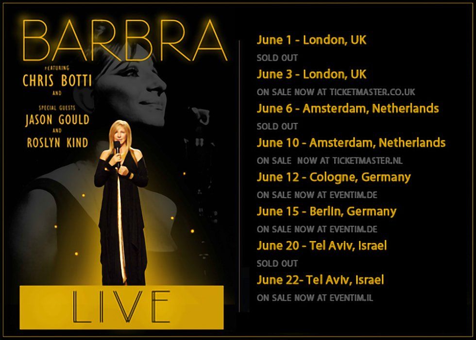 2013 Concert tour poster.