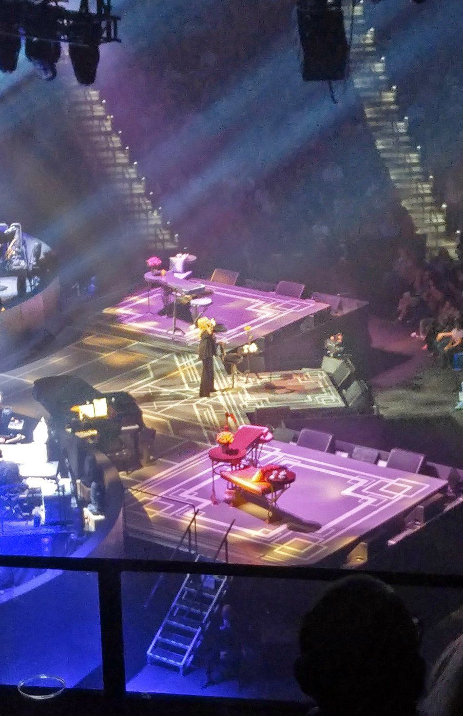 Audience shot of Streisand's Tampa, FL show