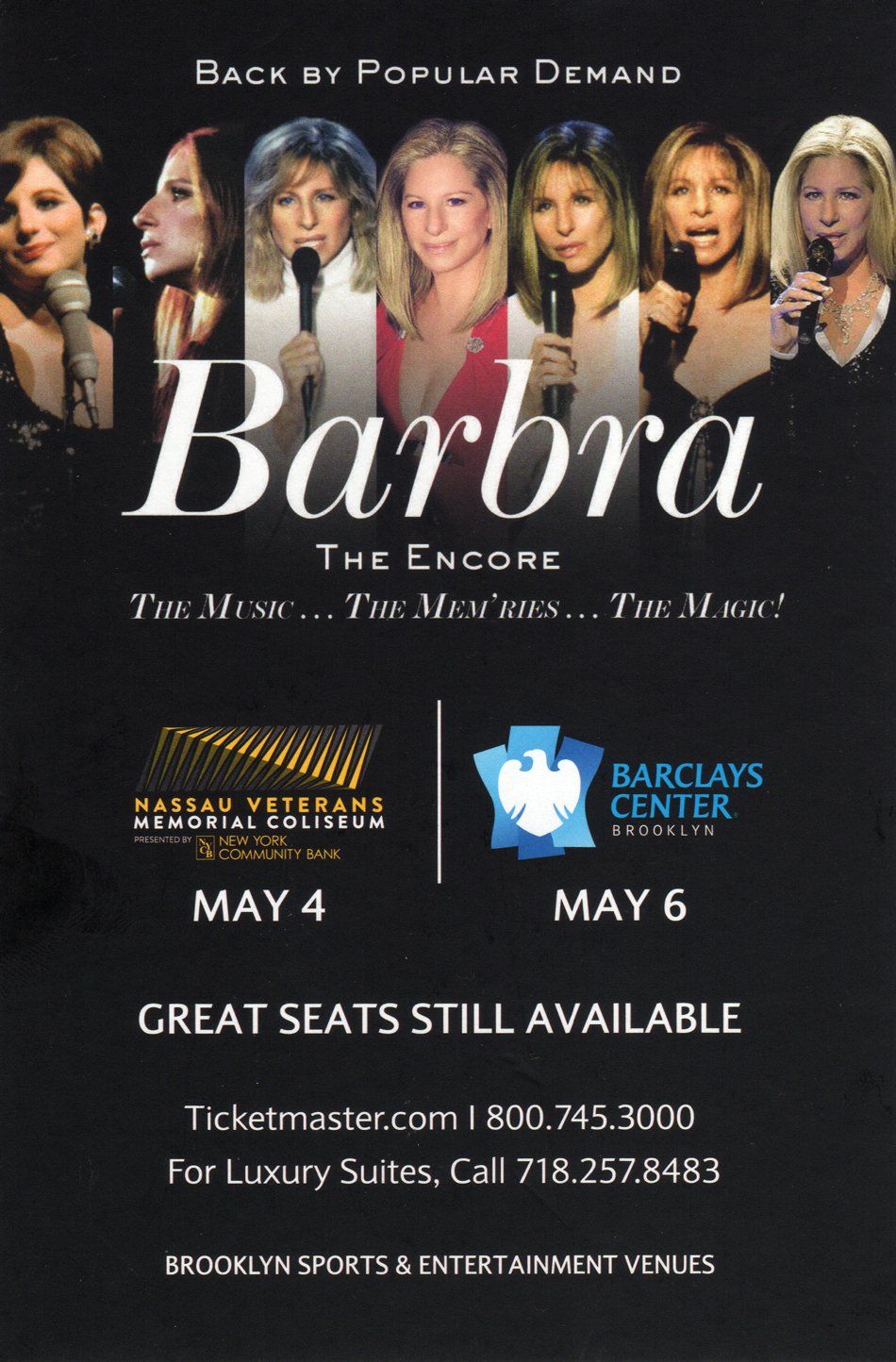 Newspaper ad for Long Island show.