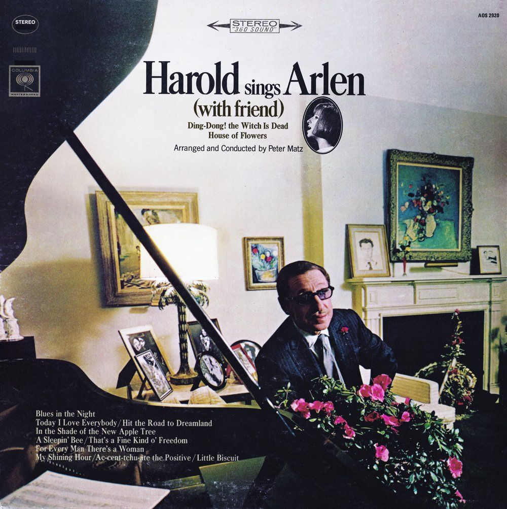Front cover of the album “Harold Sings Arlen (with friend)” Front cover of the album “Harold Sings Arlen (with friend)”