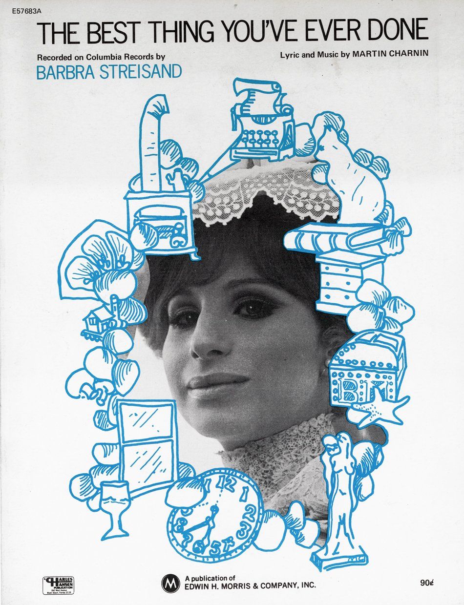 Sheet music for The Best Thing by Charnin