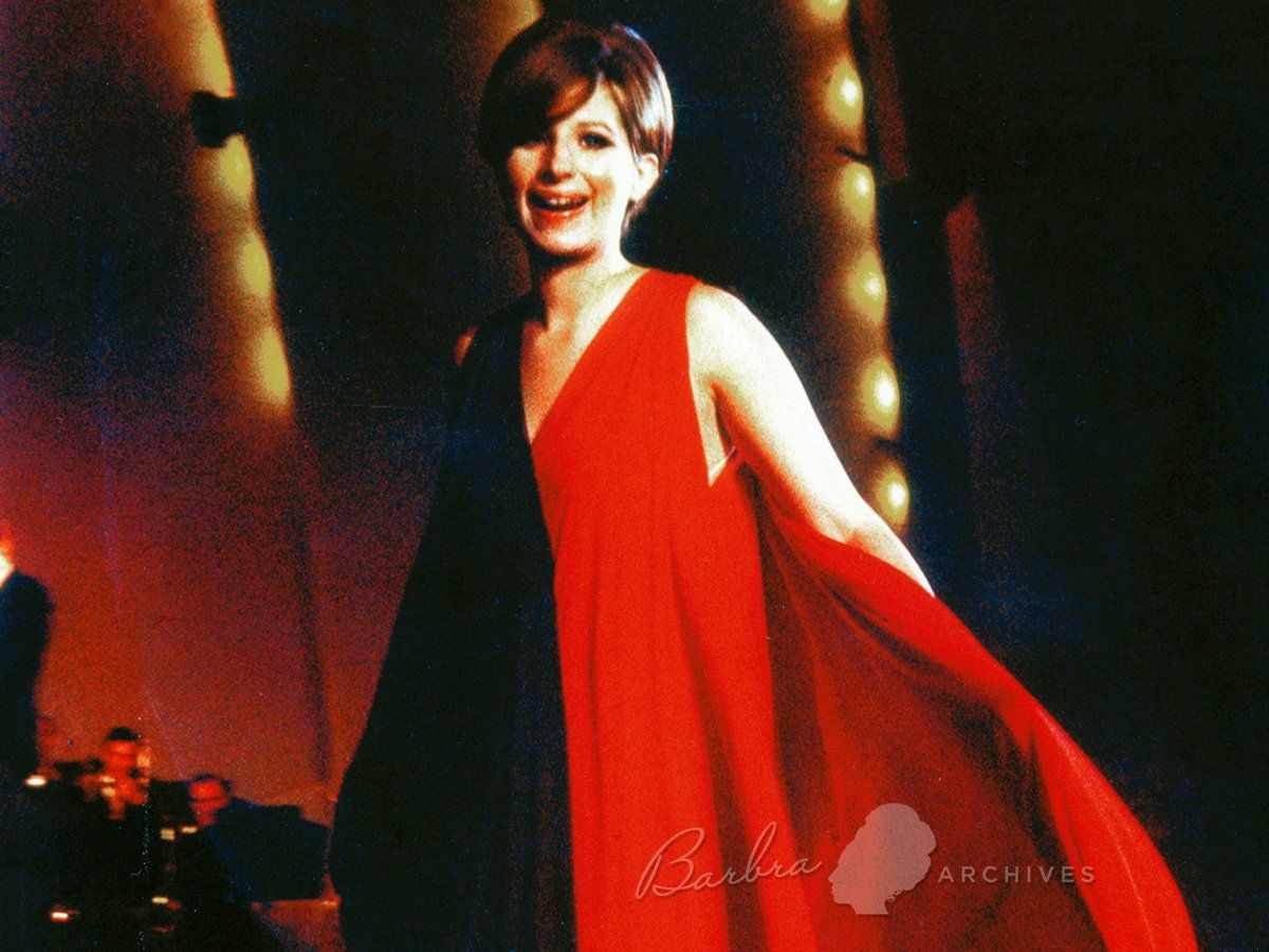Barbra Streisand at the Hollywood Bowl in her second act 