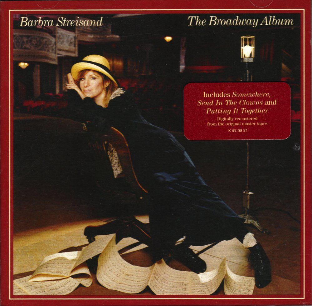 Cover of Broadway Album LP with record store sticker.