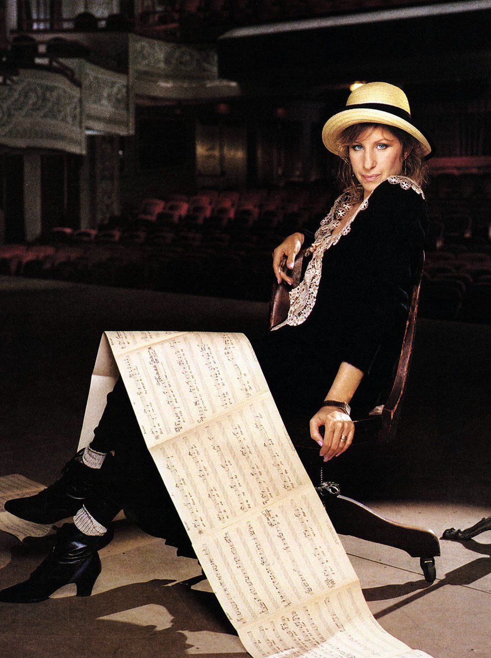 Alternate photograph of Barbra for the cover of the album.