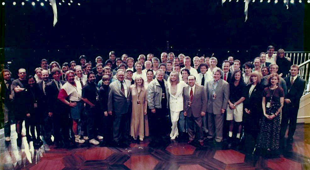 It takes a village ... Streisand, crew, and team.
