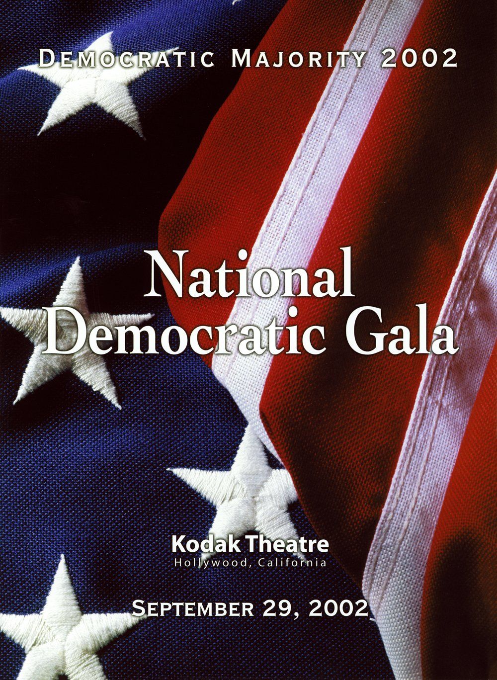 Cover of the concert program from that evening.