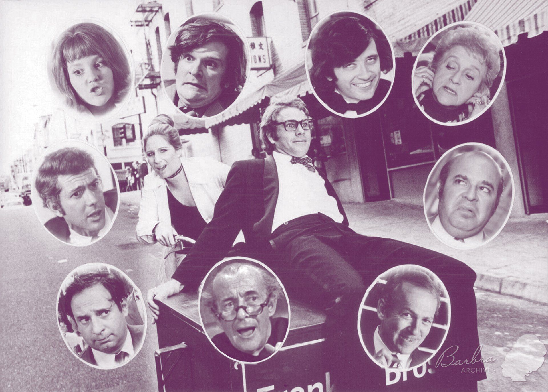 The cast of What's Up Doc