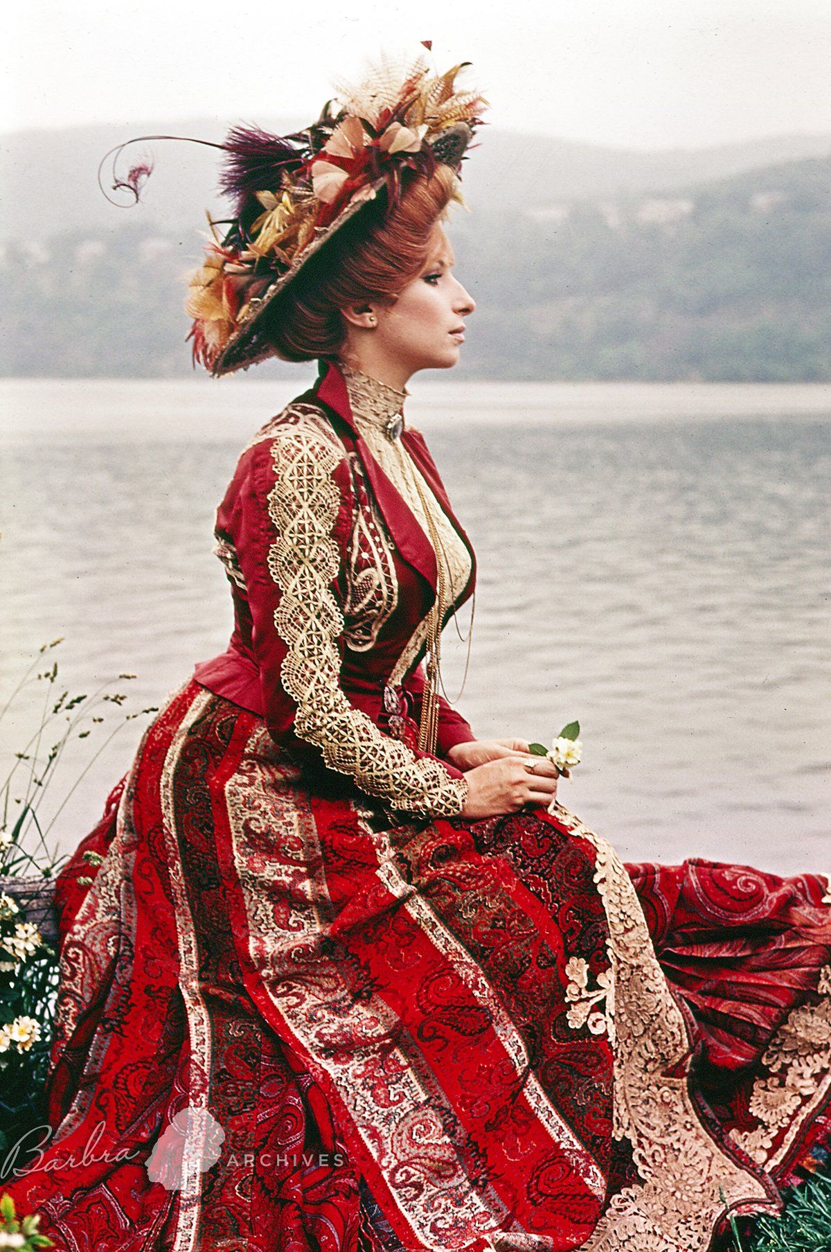 Profile of Streisand as Dolly near the Hudson River Profile of Streisand as Dolly near the Hudson River