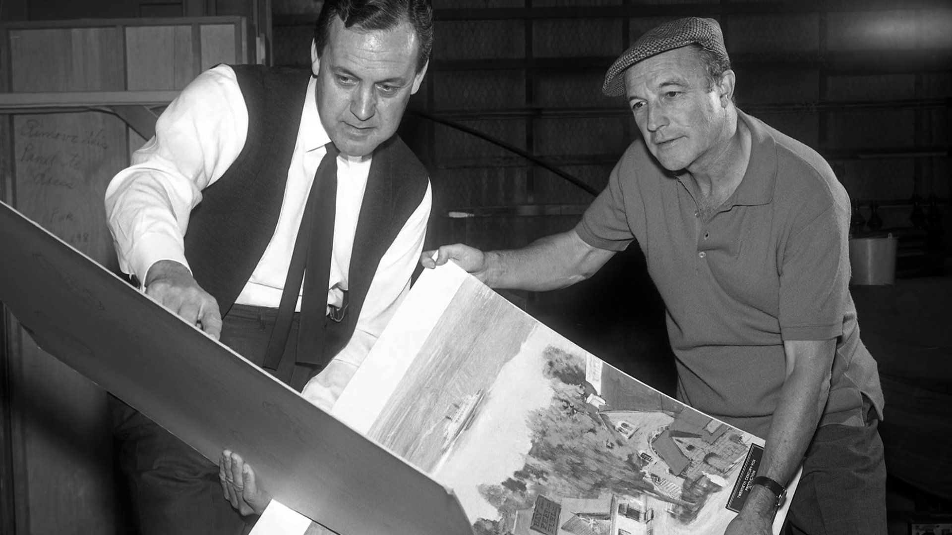 John DeCuir and Gene Kelly