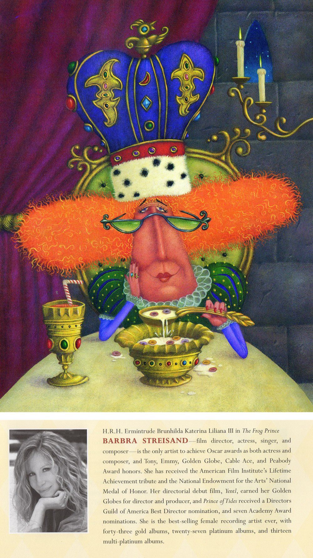 The illustration of “Ermintrude” by Keith Graves. The illustration of “Ermintrude” by Keith Graves.
