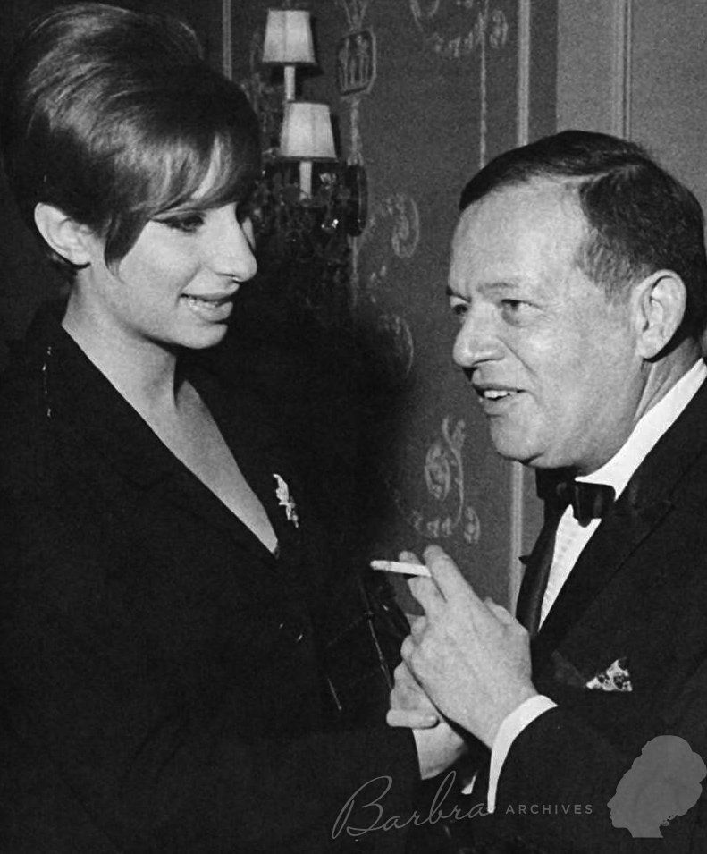 Barbra Streisand and Jule Styne