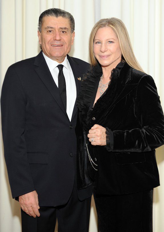 Streisand and “Gala Chair” Haim Saban
