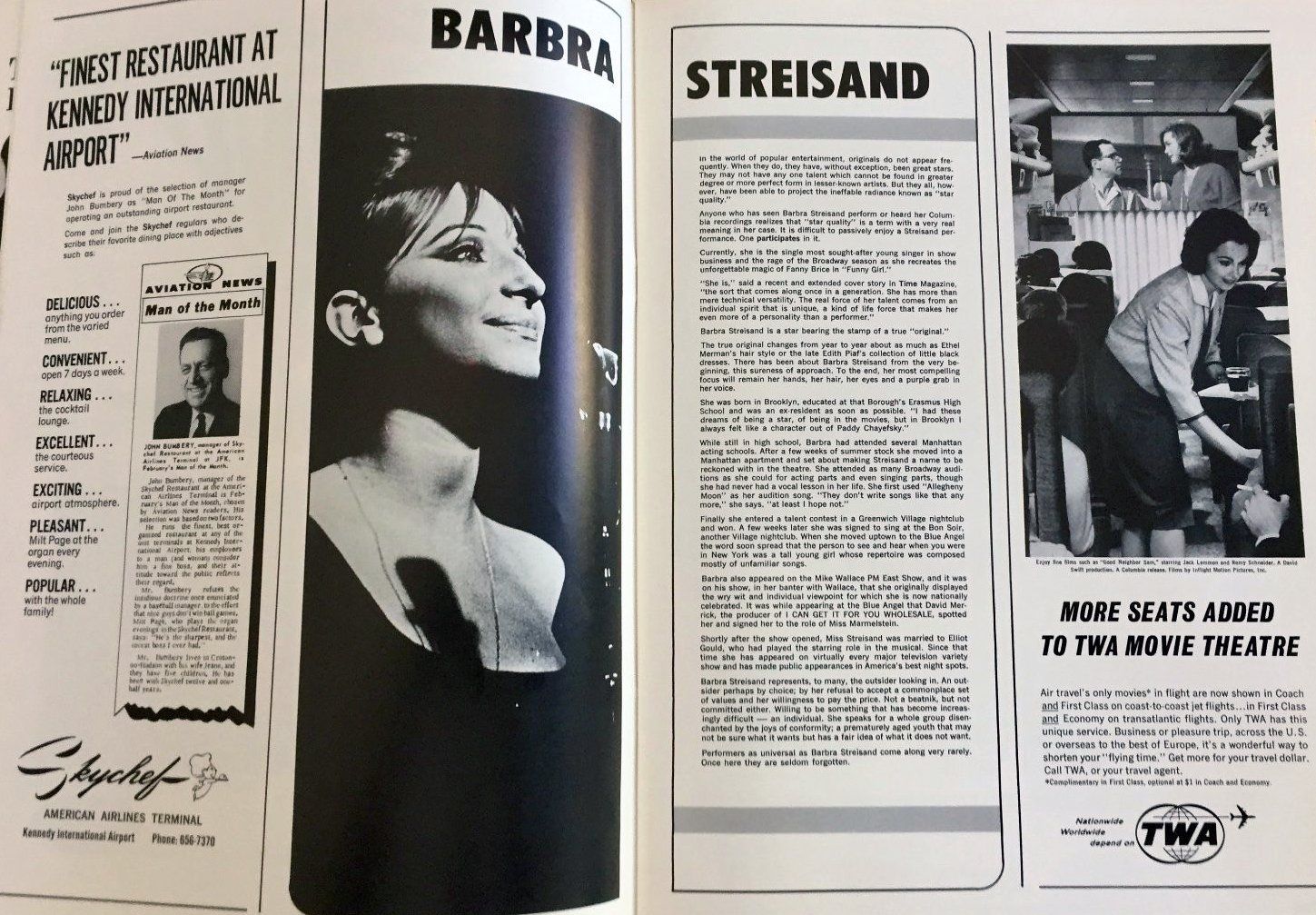 Inside of the Forest Hills Music Festival program