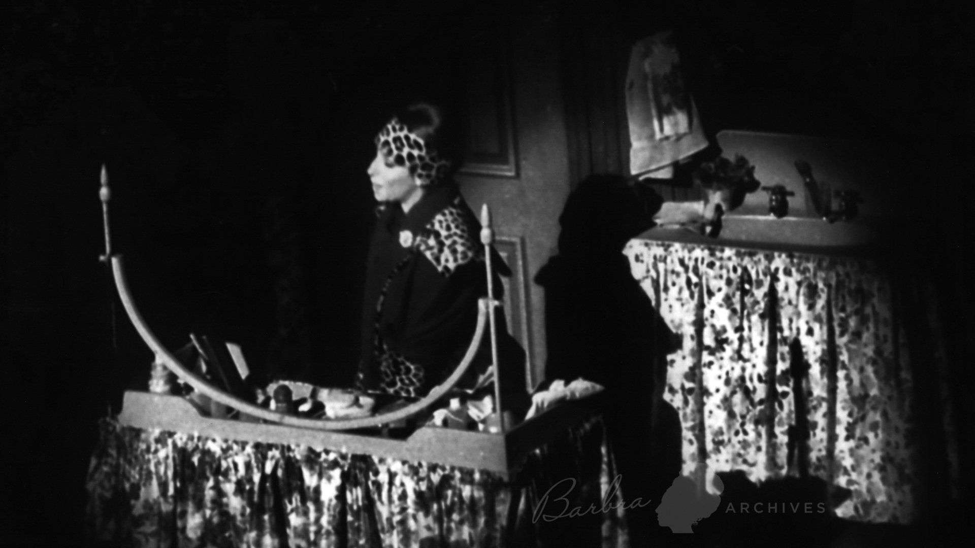 Streisand on stage in Philadelphia.