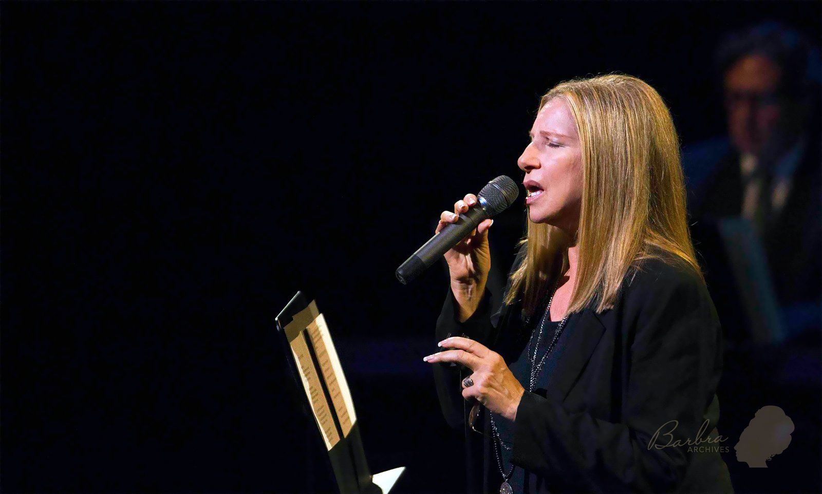 Streisand sings for Hamlisch. Photo: Lucas Jackson Streisand sings for Hamlisch. Photo: Lucas Jackson