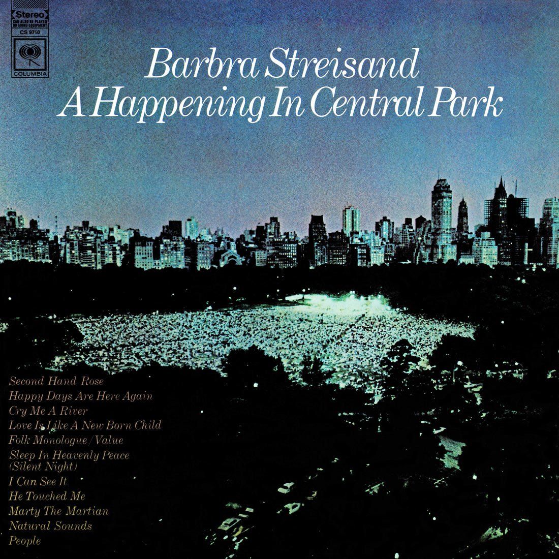 Happening in Central Park original album cover. Scan by Kevin Schlenker. Happening in Central Park original album cover. Scan by Kevin Schlenker.