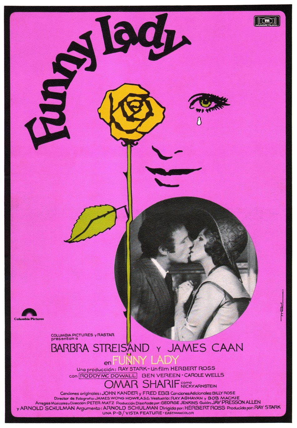 FUNNY LADY Spanish poster