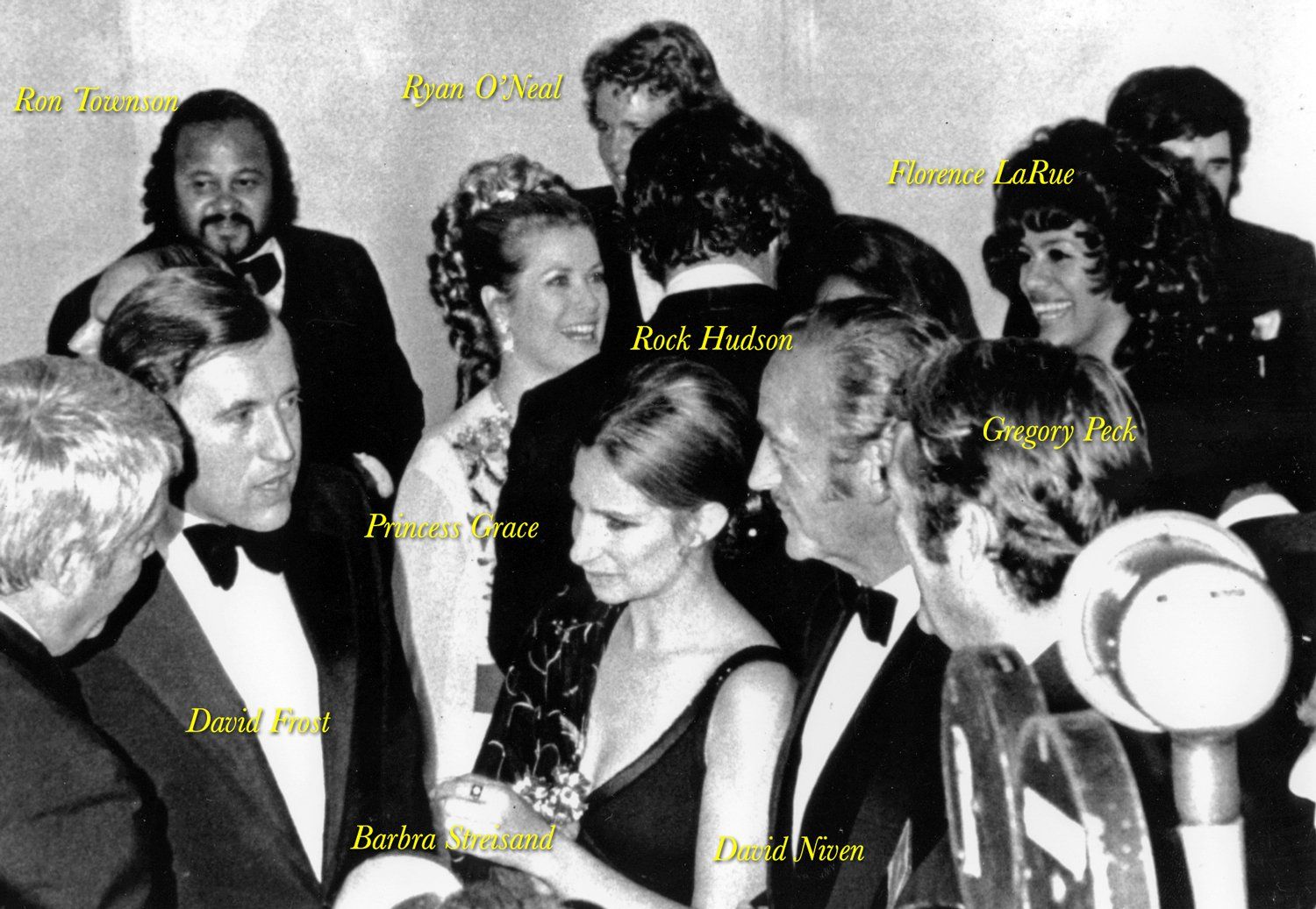 Photo of many celebrities at the Relief Fund event