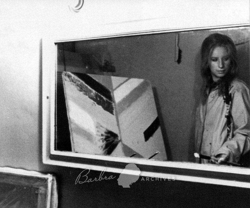 Because Streisand liked the work of modern painter Frank Stella, Ray Stark gave her a smock with “Streisella” stitched in it.