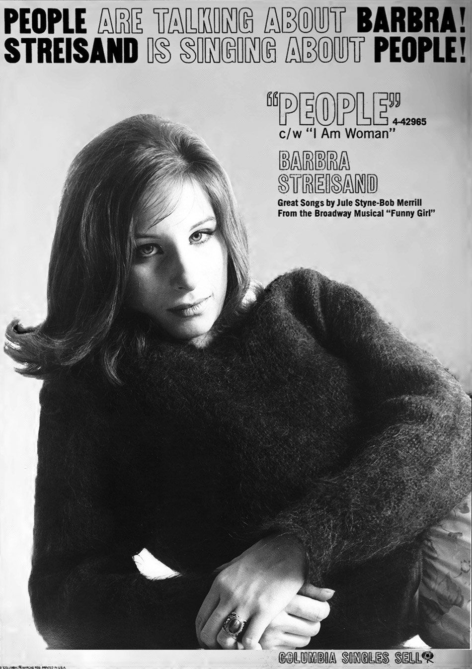 Columbia Records ad for People