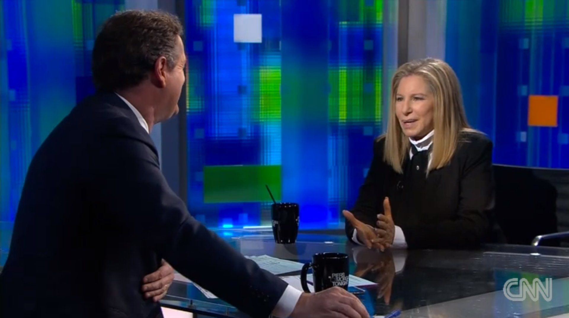 Piers Morgan interviews Barbra Streisand